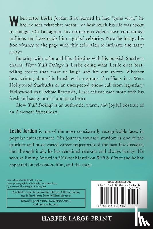 Jordan, Leslie - How Y'all Doing? LP