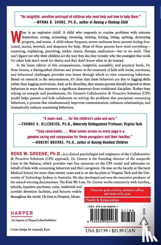 Greene, Ross W - The Explosive Child [Sixth Edition]