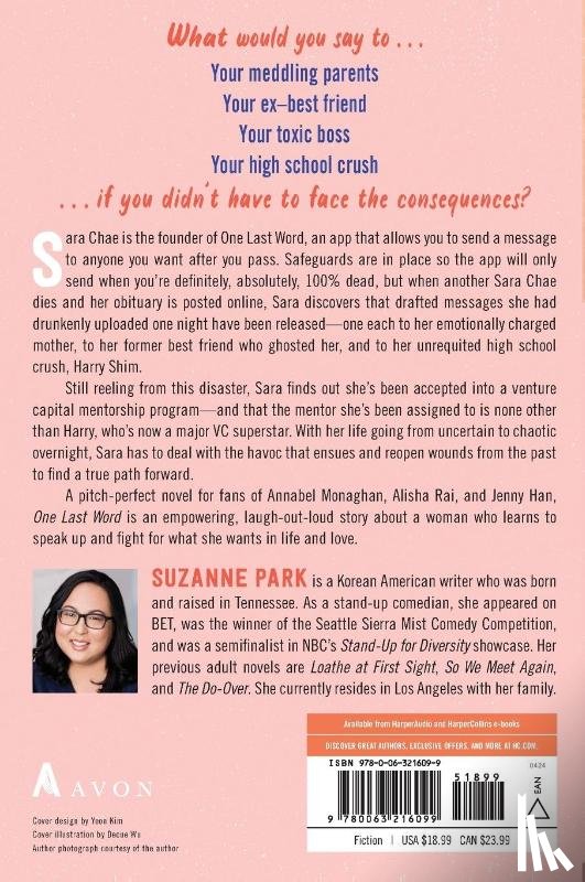 Park, Suzanne - One Last Word