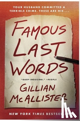 McAllister, Gillian - Famous Last Words