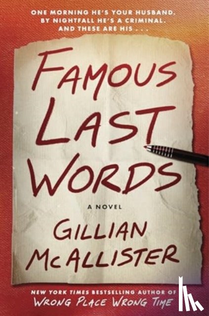 McAllister, Gillian - Famous Last Words