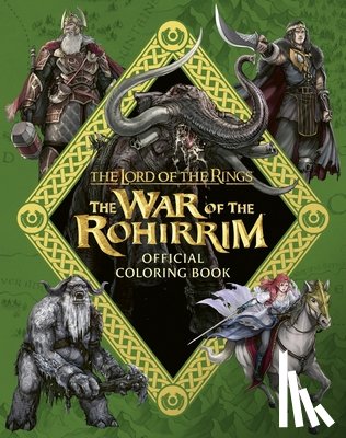 Warner Brothers - The Lord of the Rings: The War of the Rohirrim Official Coloring Book