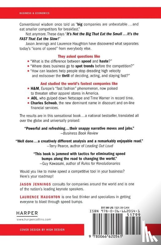 Jennings, Jason, Haughton, Laurence - It's Not the Big That Eat the Small...It's the Fast That Eat the Slow