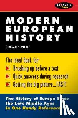 Viault, Birdsall S. - Schaum's Outline of Modern European History