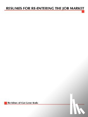 VGM Career Books - Resumes for Re-entering the Job Market