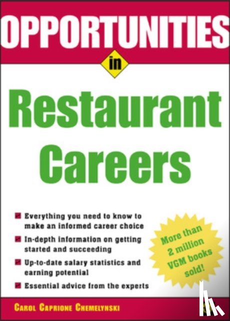 Chemelynski, Carol - Opportunities in Restaurant Careers