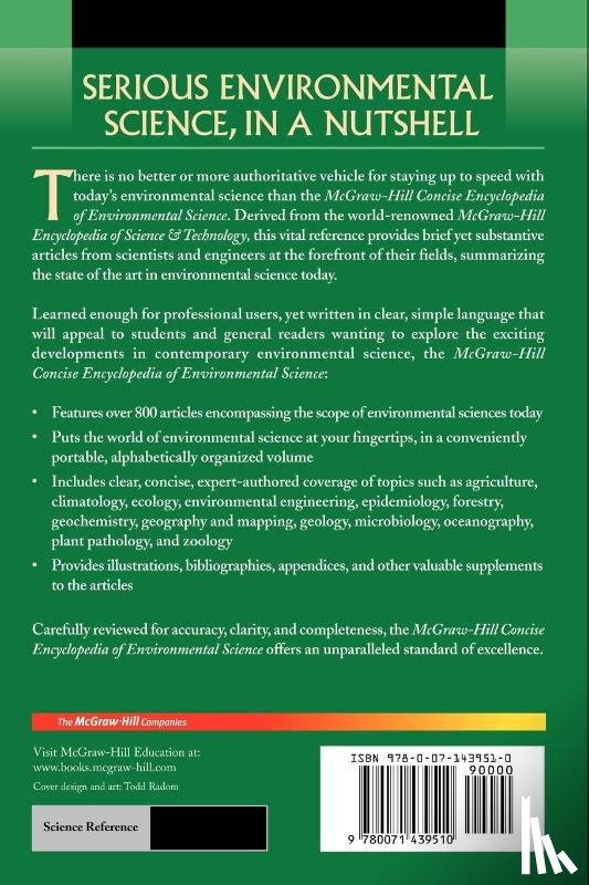 McGraw Hill - McGraw-Hill Concise Encyclopedia of Environmental Science