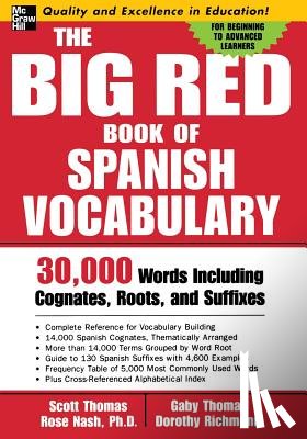 Thomas, Scott - The Big Red Book of Spanish Vocabulary