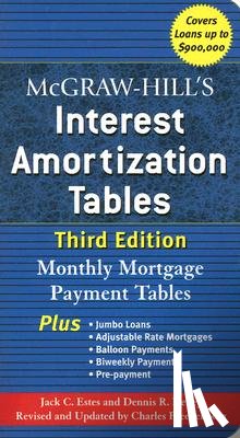 Estes, Jack C. - McGraw-Hill's Interest Amortization Tables, Third Edition