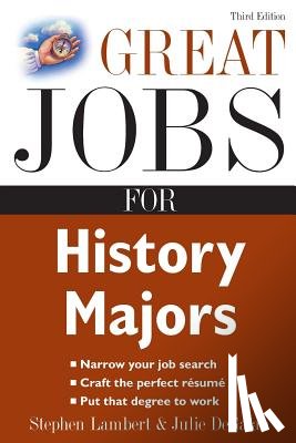 Lambert, Stephen E. - Great Jobs for History Majors