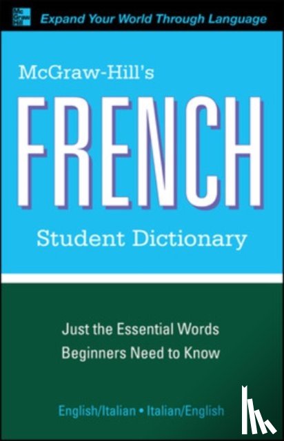 Winders, Jacqueline - McGraw-Hill's French Student Dictionary