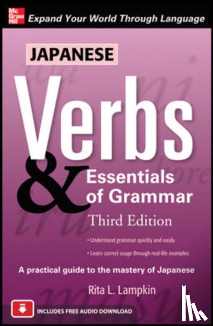 Lampkin, Rita - Japanese Verbs & Essentials of Grammar, Third Edition