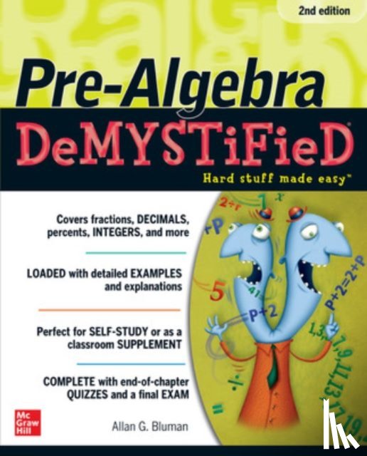 Bluman, Allan - Pre-Algebra DeMYSTiFieD, Second Edition