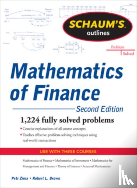Brown, Robert, Zima, Petr - Schaum's Outline of Mathematics of Finance, Second Edition