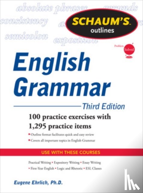 Ehrlich, Eugene - Schaum's Outline of English Grammar, Third Edition