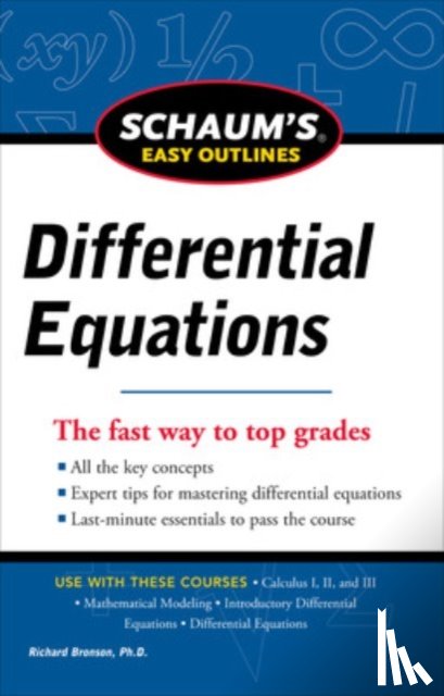 Bronson, Richard - Schaum's Easy Outline of Differential Equations, Revised Edition