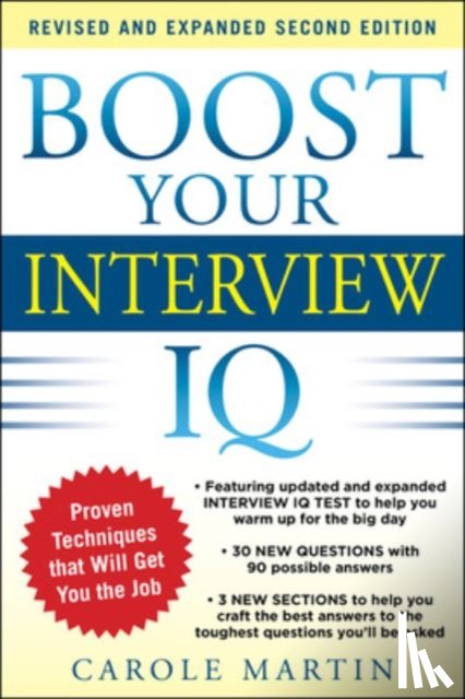 Martin, Carole - Boost Your Interview IQ 2/E