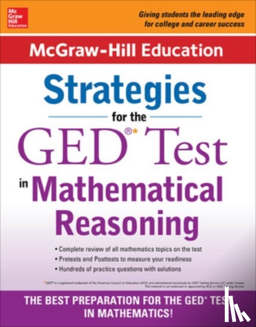 McGraw Hill - McGraw-Hill Education Strategies for the GED Test in Mathematical Reasoning