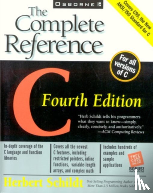 Schildt, Herbert - C: The Complete Reference