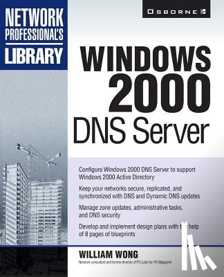 Wong, William - Windows 2000 DNS Server
