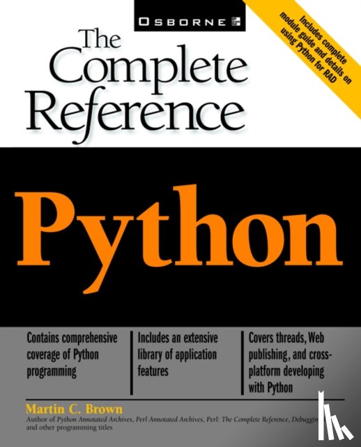 Martin C. Brown - Python