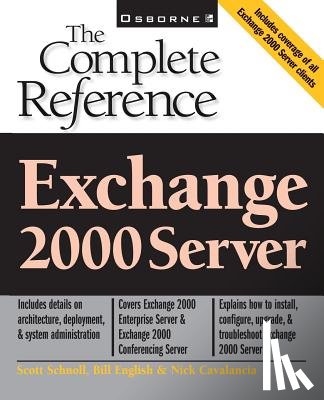 Konkle, Joshua, Schnoll, Scott, Cooper, Michael - Exchange 2000 Server