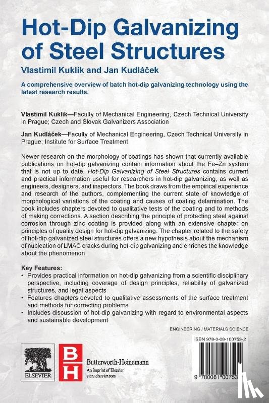 Kuklik, Vlastimil, Kudlacek, Jan - Hot-Dip Galvanizing of Steel Structures