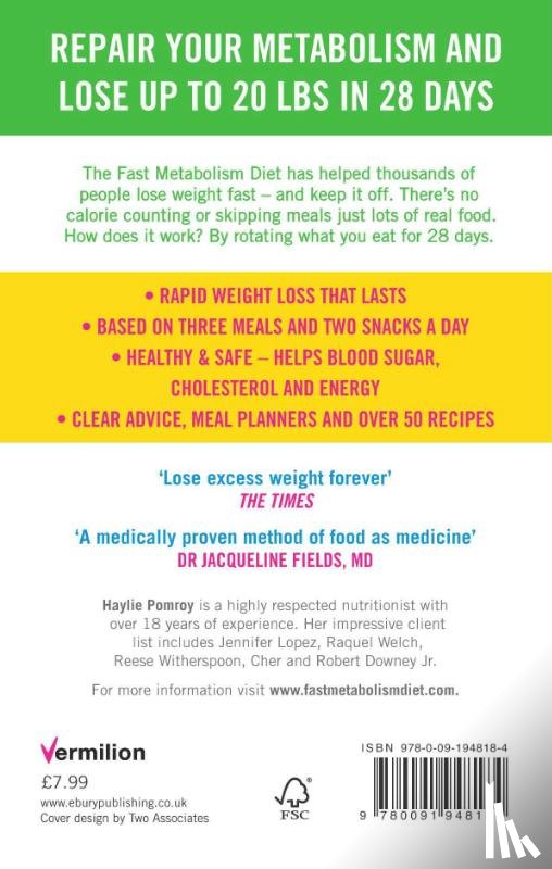 Pomroy, Haylie - The Fast Metabolism Diet