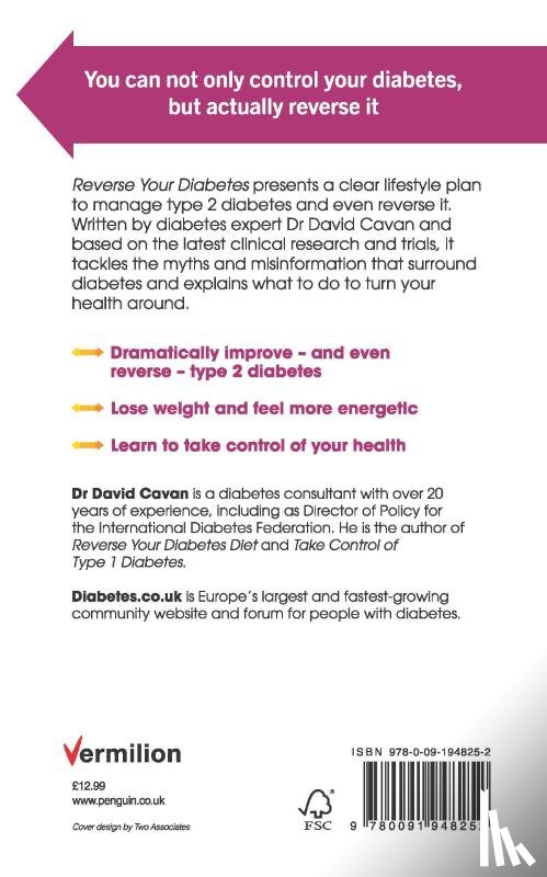 Cavan, Dr David - Reverse Your Diabetes