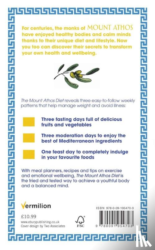 Storey, Lottie, Storey, Richard, Todd, Sue - The Mount Athos Diet