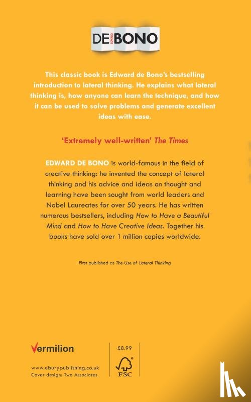 de Bono, Edward - Lateral Thinking
