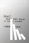 Fischer, Tibor - Don't Read This Book If You're Stupid