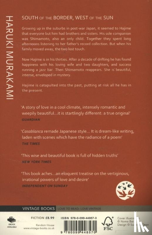 Murakami, Haruki - South of the Border, West of the Sun