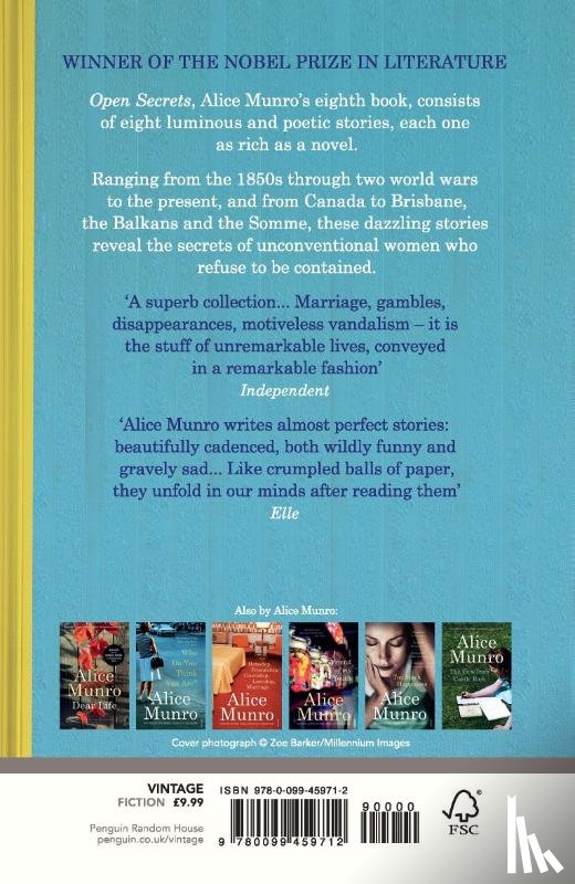 Munro, Alice - Open Secrets