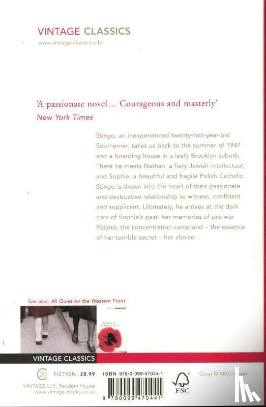 Styron, William - Sophie's Choice
