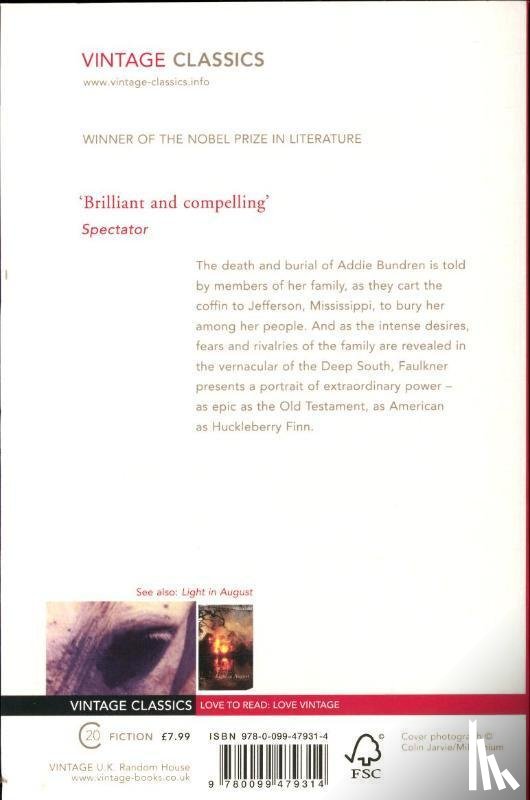 Faulkner, William - As I Lay Dying