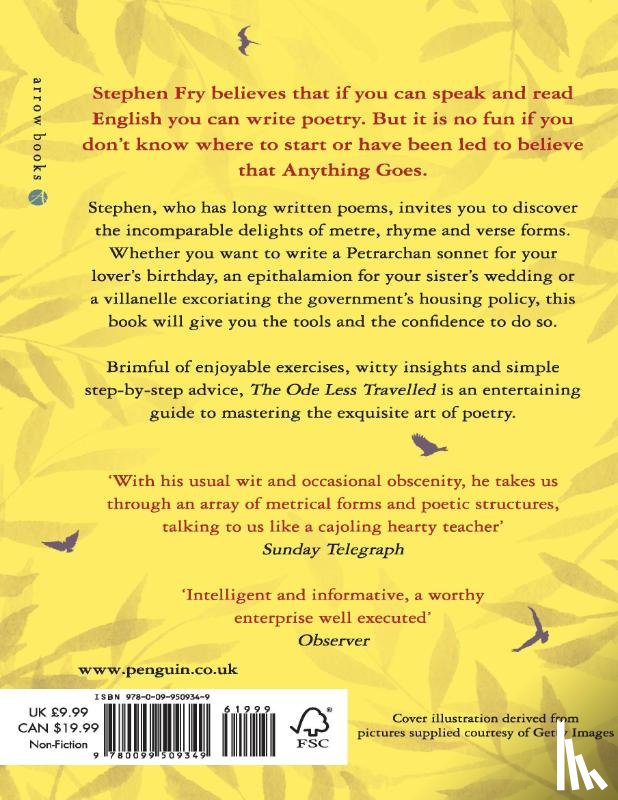 Fry, Stephen - The Ode Less Travelled