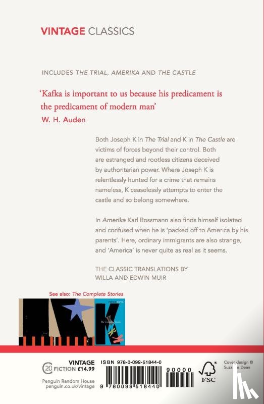 Kafka, Franz - The Complete Novels