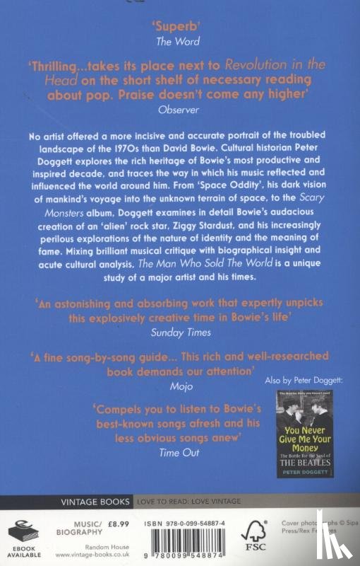 Doggett, Peter - The Man Who Sold The World