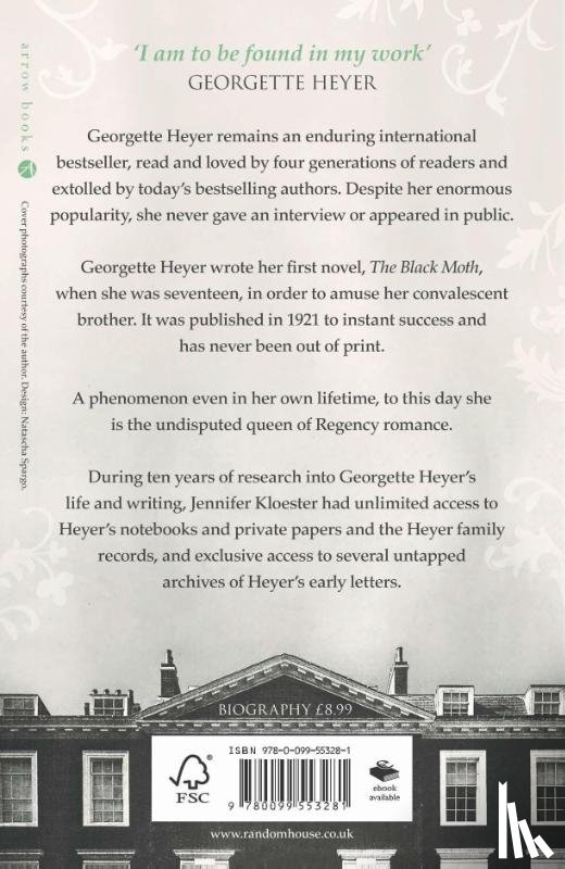 Kloester, Jennifer - Georgette Heyer Biography