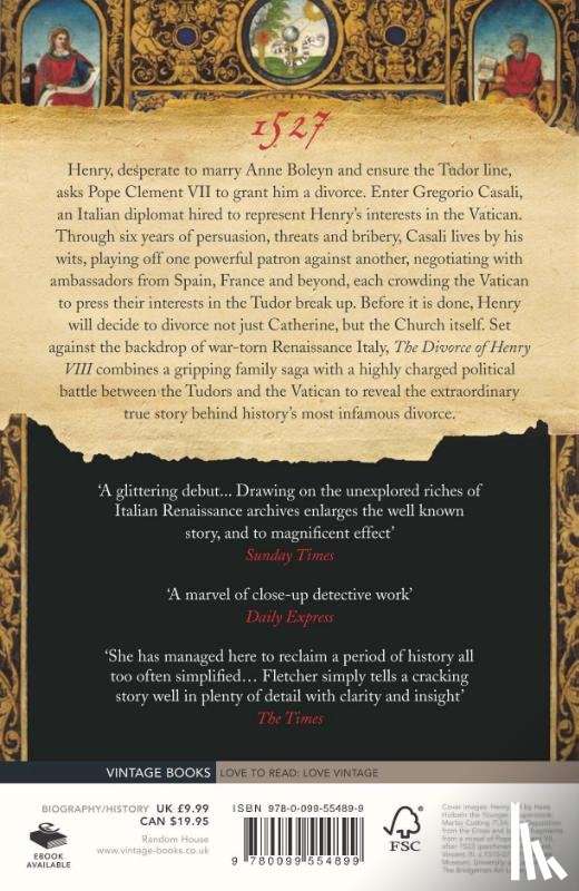 Fletcher, Catherine - The Divorce of Henry VIII