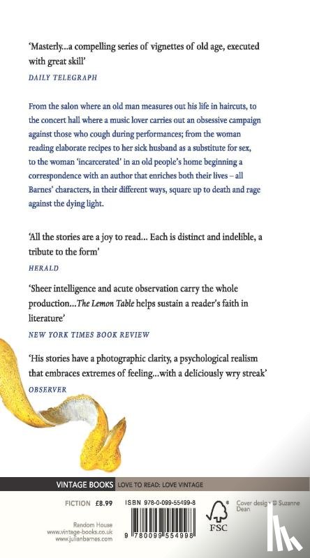 Barnes, Julian - The Lemon Table