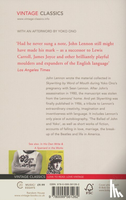 Lennon, John - Skywriting By Word of Mouth