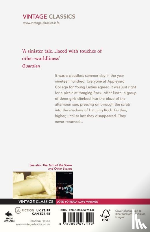 Lindsay, Joan - Picnic At Hanging Rock