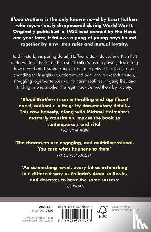 Haffner, Ernst - Blood Brothers