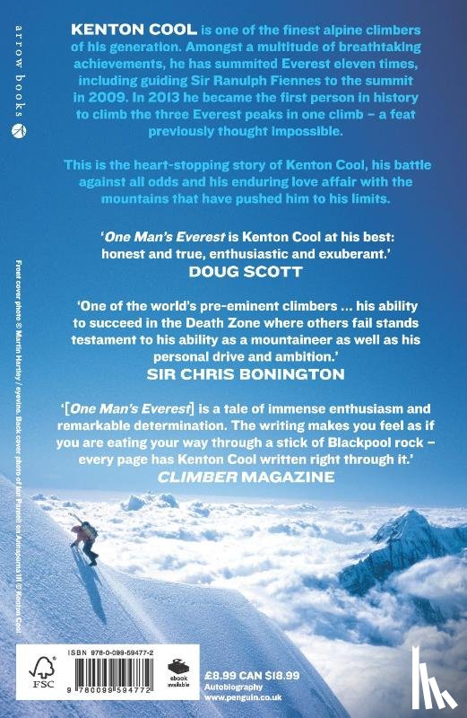 Cool, Kenton - One Man’s Everest