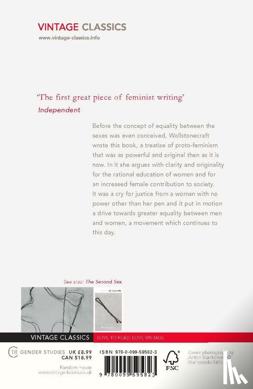 Wollstonecraft, Mary - A Vindication of the Rights of Woman