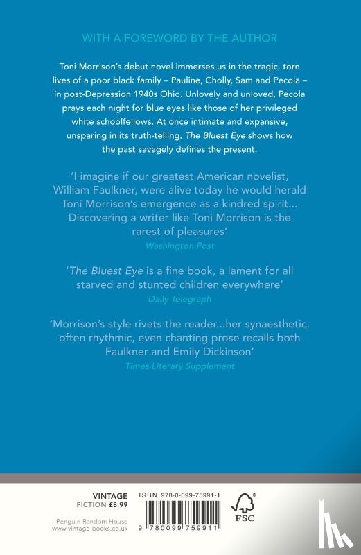 Morrison, Toni - The Bluest Eye