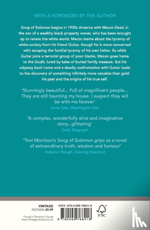Morrison, Toni - Song of Solomon