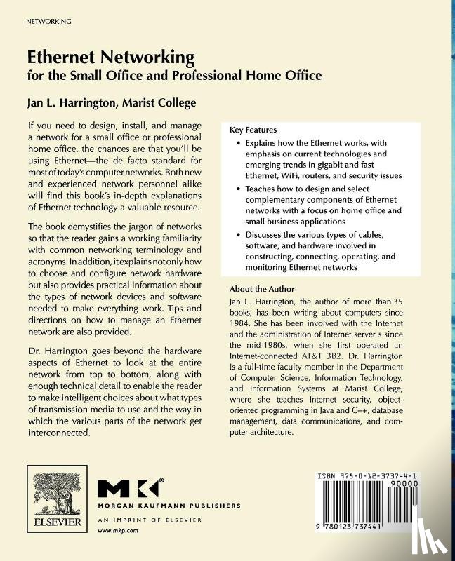 Harrington, Jan L. (Professor and Department Chair - Ethernet Networking for the Small Office and Professional Home Office
